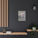 The Zebra | Framed Gallery Canvas Wrap